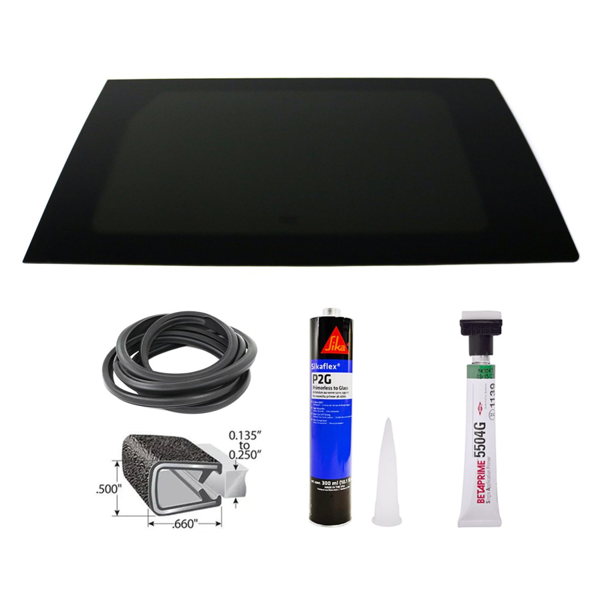 RAM PROMASTER Rear Side Fixed Glass - Left - Omac - Galaxy - 2014 RAM PROMASTER Rear Side Fixed Glass - Left - Omac - Galaxy - 2014